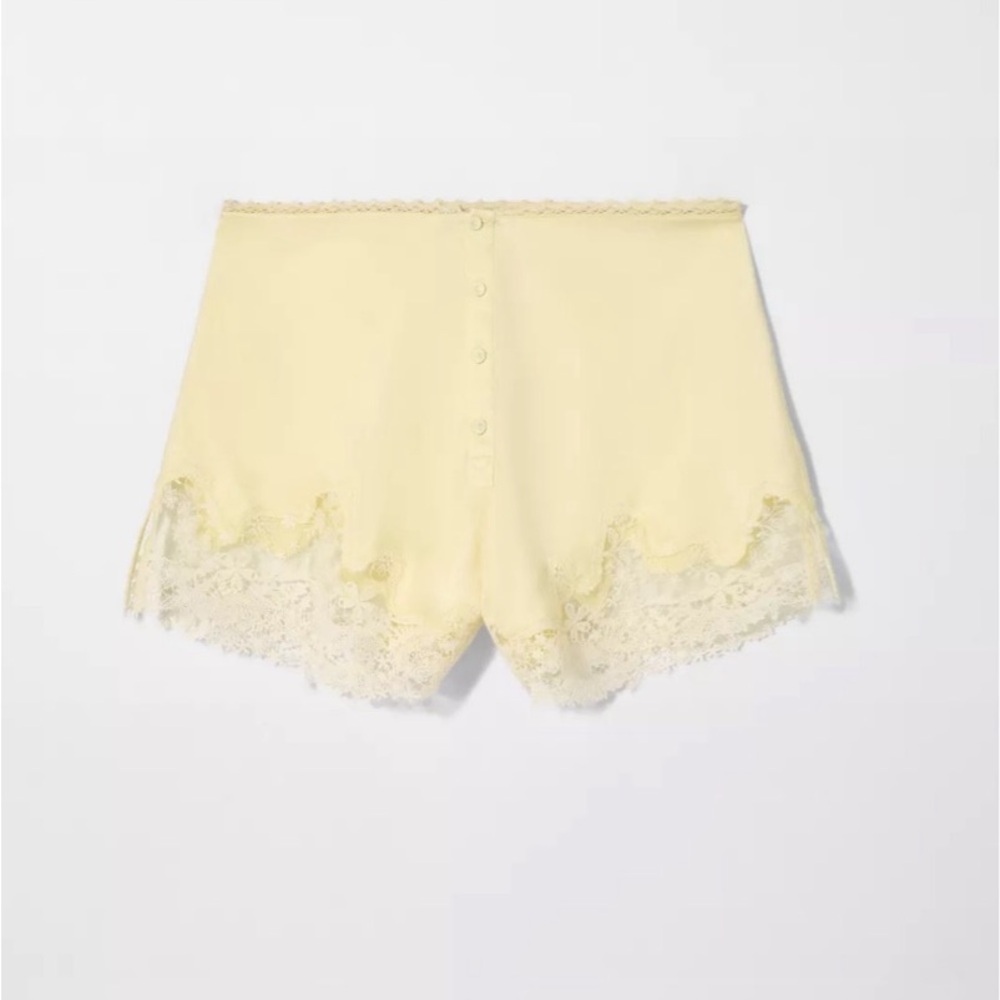 Zara X Kate Moss silk shorts